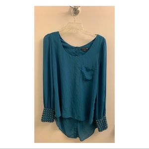 Double Zero Hi Low Blouse